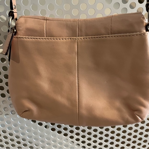 Coach Soho Leather Sling Crossbody Flap Bag Small in Ballerina Pink GUC - Picture 9 of 16